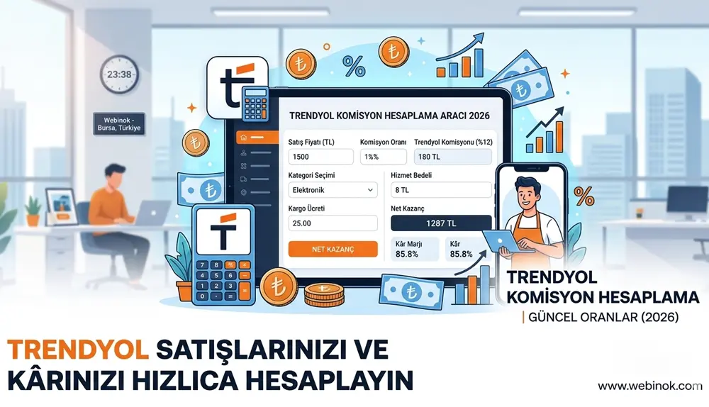 Trendyol Komisyon Hesaplama ve Satıcı Paneli Analizi