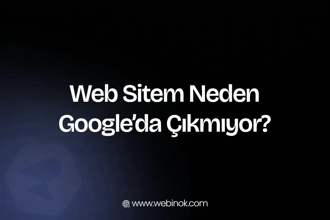 Web Sitem Neden Google’da Çıkmıyor?