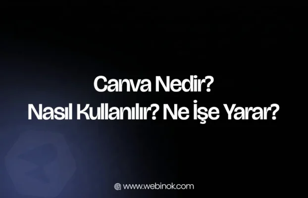 Canva Nedir? Nasıl Kullanılır? (Detaylı Anlatım)