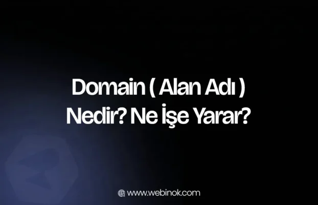 Domain ( Alan Adı ) Nedir? Ne İşe Yarar?